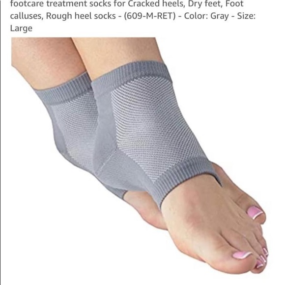 Unisex Moisturizing Vented Heel Sleeves - Picture 2 of 2